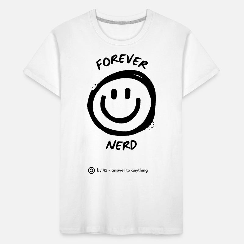 forever Nerd Kinder Premium Bio T-Shirt