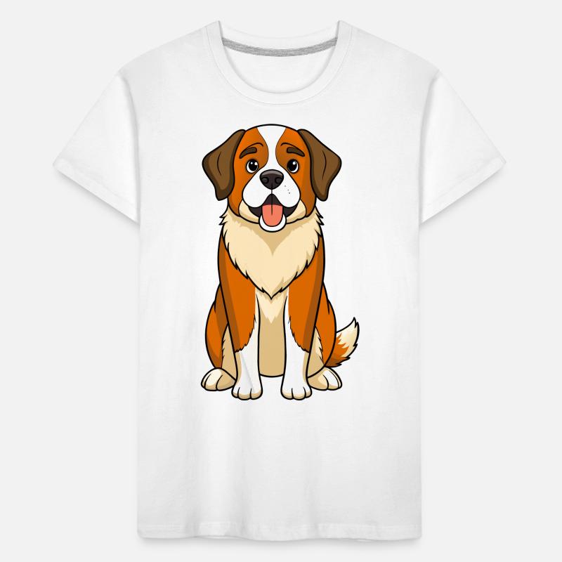 Expression douce Saint Bernard T-shirt bio Premium Enfant