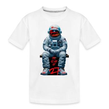 Missing Space Ibiza TheClubof27 1989-2016 @ Markus - Kids' Premium Organic T-Shirt - white - Front