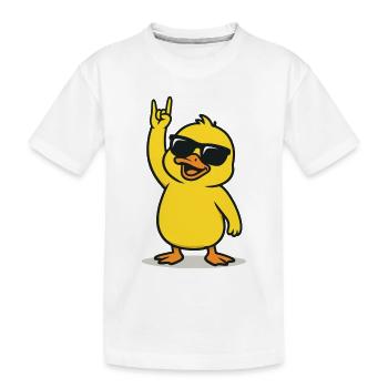 Rockin' Chick - T-shirt bio Premium Enfant - blanc - Devant