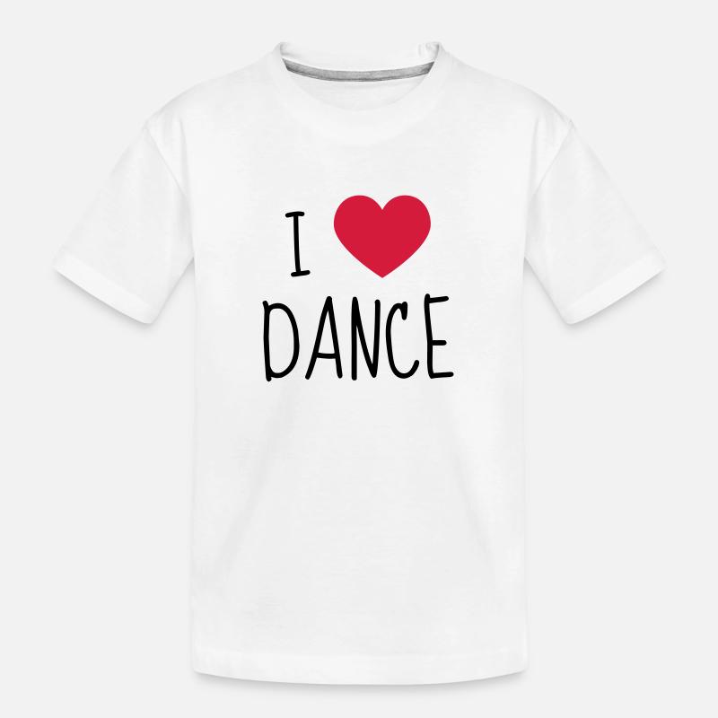 Danse Danseur Danseuse Ballet Opéra - T-shirt bio Premium Enfant - blanc