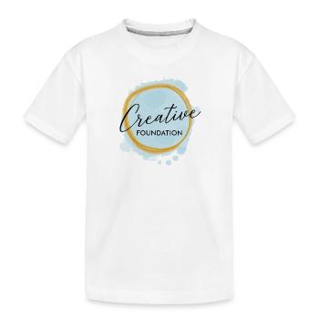 Créativité - Personne créative / Profession - T-shirt bio Premium Enfant - blanc - Devant