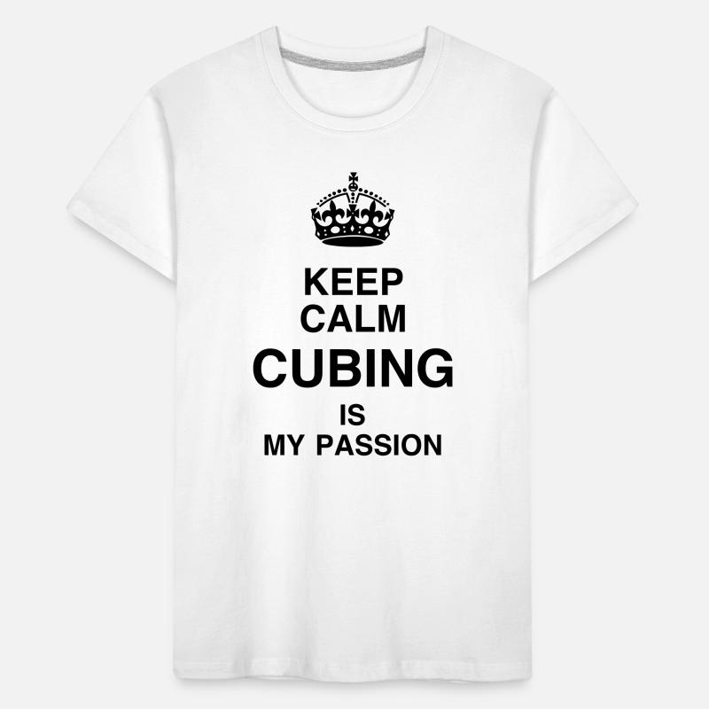 Cubing / Cube / Cuber / Speedcubing Kinder Premium Bio T-Shirt