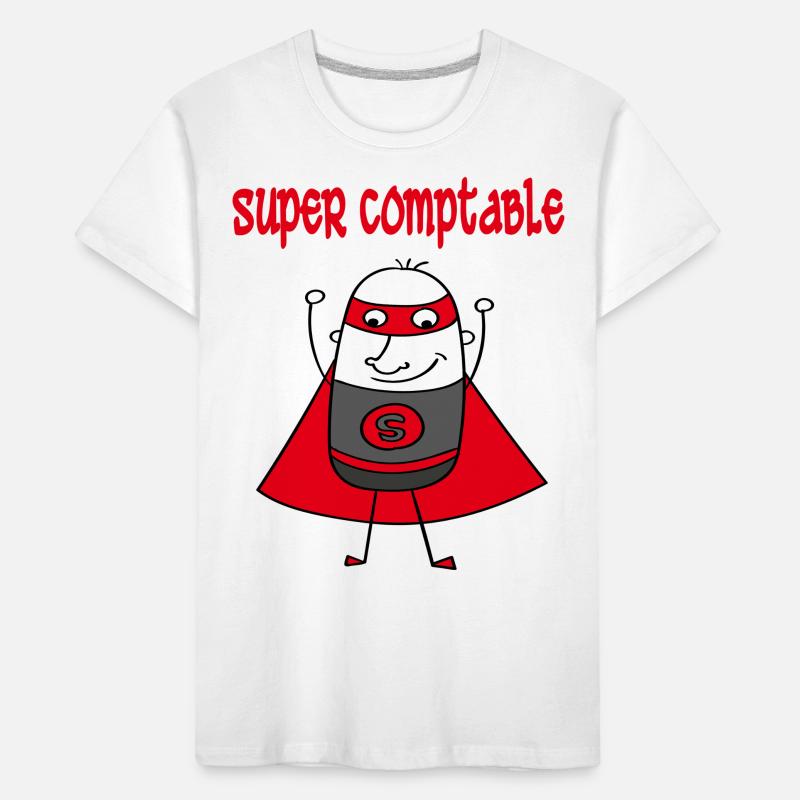 Super comptable T-shirt bio Premium Enfant