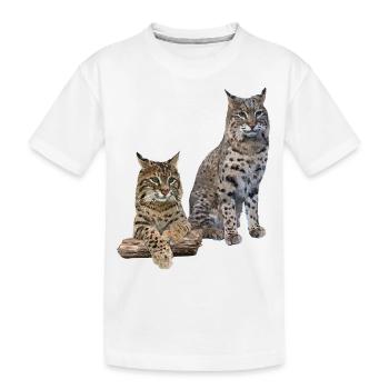 Lynx - T-shirt bio Premium Enfant - blanc - Devant