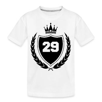 wappen 29 - Kinder Premium Bio T-Shirt - Weiß - Vorne