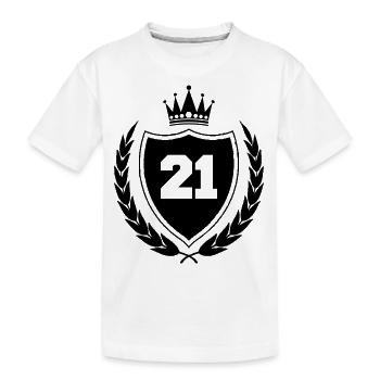 Coat of arms 21 - Kids' Premium Organic T-Shirt - white - Front