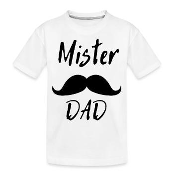 Mister dad - T-shirt bio Premium Enfant - blanc - Devant