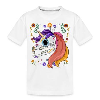 1685819204994 - Kinder Premium Bio T-Shirt - Weiß - Vorne