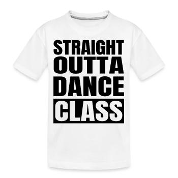 Danse Musique de danse - T-shirt bio Premium Enfant - blanc - Devant