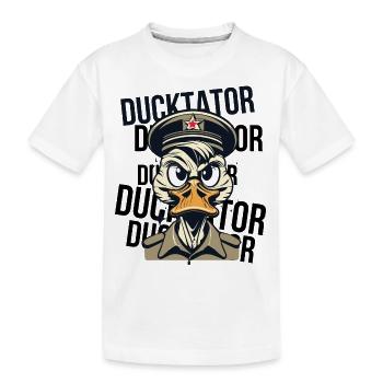 Ententäter - Kinder Premium Bio T-Shirt - Weiß - Vorne