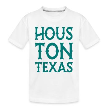 Dallas - Texas - États-Unis d’Amérique - États-Unis - T-shirt bio Premium Enfant - blanc - Devant