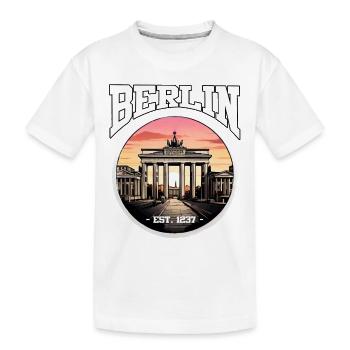 Berlin since 1237 - Kids' Premium Organic T-Shirt - white - Front