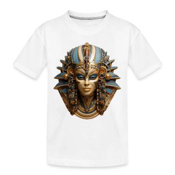 Tefnout, déesse de l’œil et de l’humidité - T-shirt bio Premium Enfant - blanc - Devant
