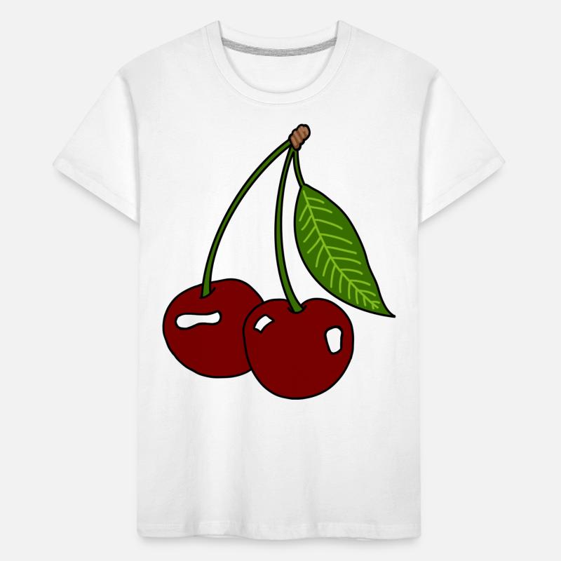 Cherries Kids' Premium Organic T-Shirt