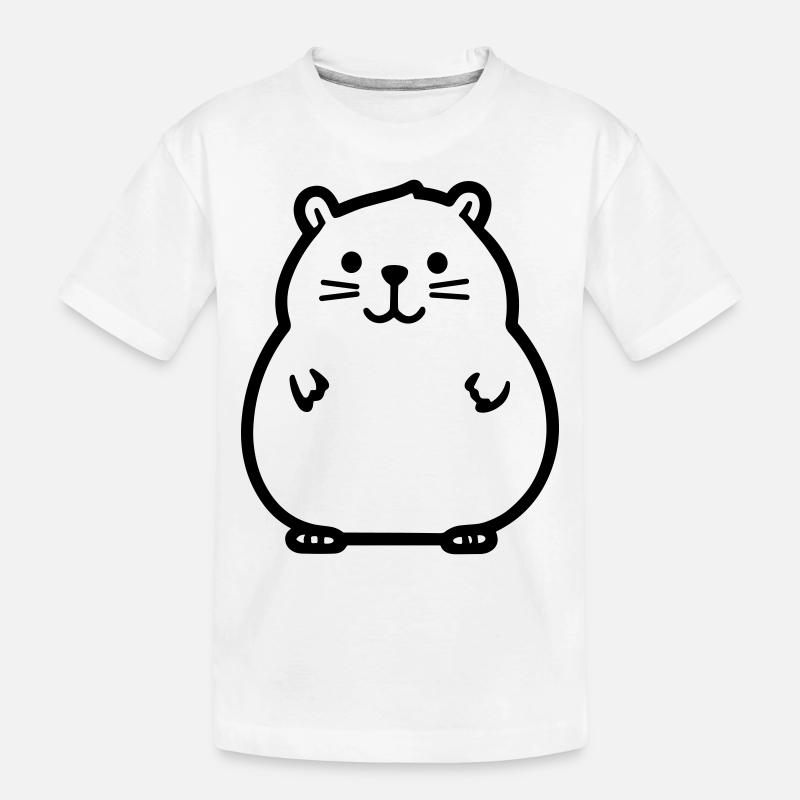 Murmeltier - Kinder Premium Bio T-Shirt - Weiß