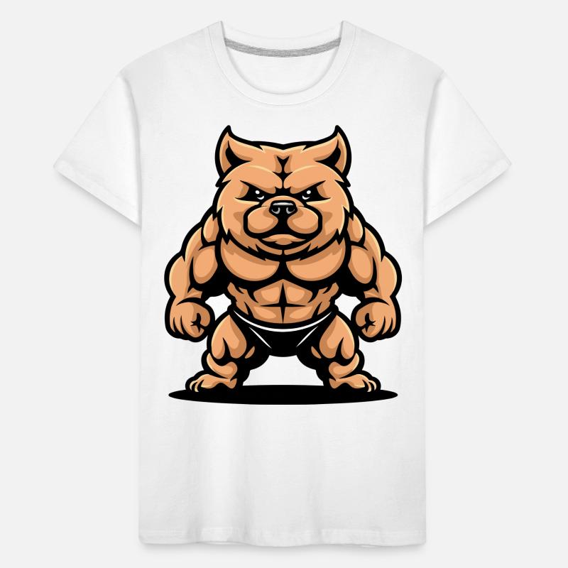 Dog Comic Kids' Premium Organic T-Shirt