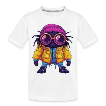 Tarantula Winter - Kinder Premium Bio T-Shirt - Weiß - Vorne