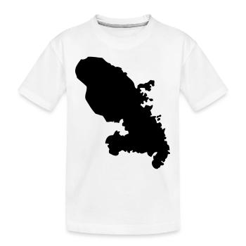 Martinique - T-shirt bio Premium Enfant - blanc - Devant