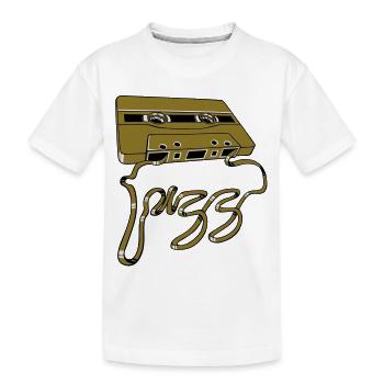 Cassette audio de jazz flex - T-shirt bio Premium Enfant - blanc - Devant