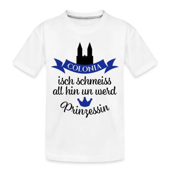 Kölner Karneval - Kinder Premium Bio T-Shirt - Weiß - Vorne