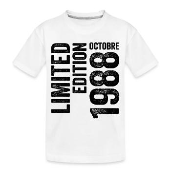1988 - Kids' Premium Organic T-Shirt - white - Front