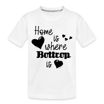 Zuhause in Bottrop - Home is where Bottrop is - Kinder Premium Bio T-Shirt - Weiß - Vorne