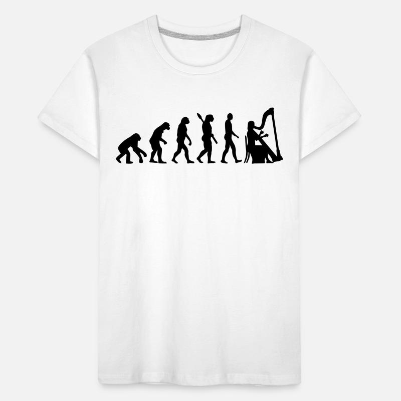 Evolution Harpe T-shirt bio Premium Enfant
