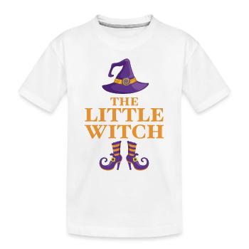 The Little Witch - Kids' Premium Organic T-Shirt - white - Front