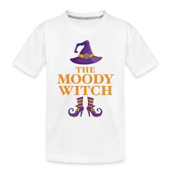 La sorcière Moody - T-shirt bio Premium Enfant - blanc - Devant