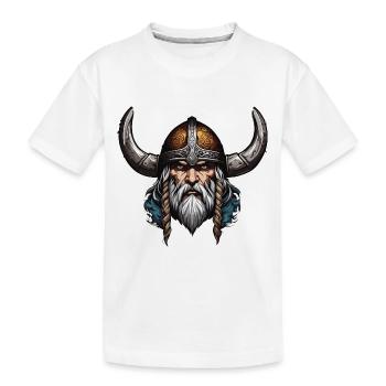 Viking / Thor / Odin / Nordique / Celtique - T-shirt bio Premium Enfant - blanc - Devant