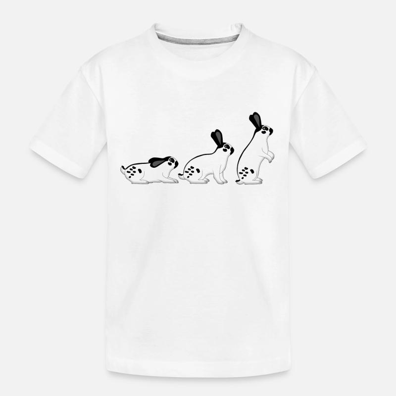 Pinto géant est assis - T-shirt bio Premium Enfant - blanc