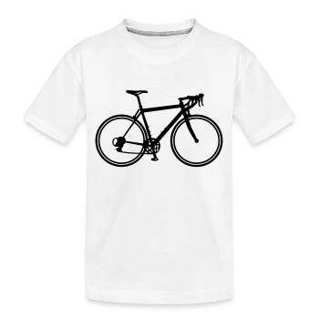 Bicyclette - T-shirt bio Premium Enfant - blanc - Devant