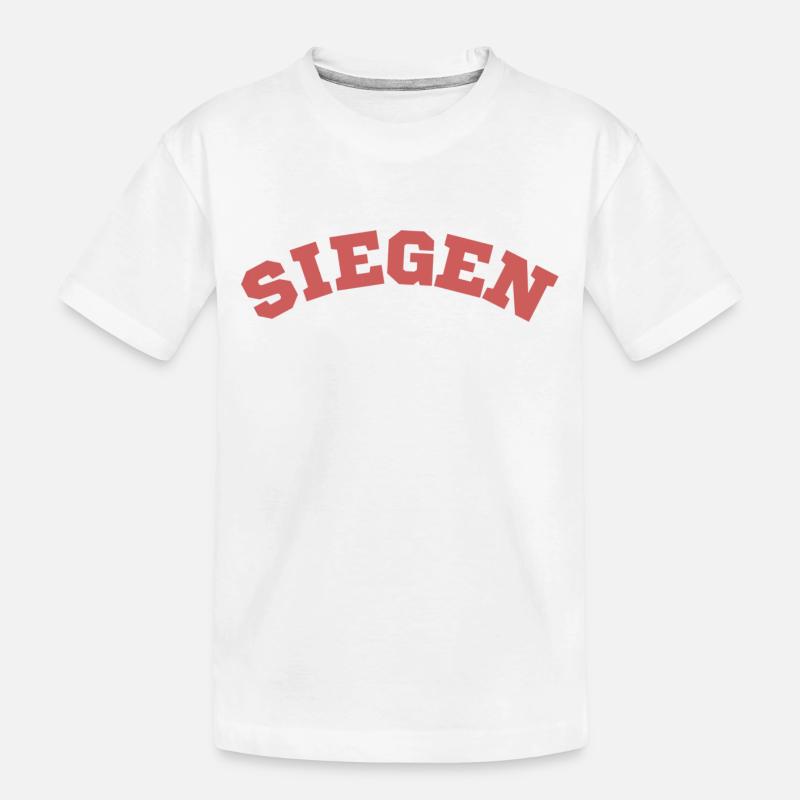 Siegen - Kinder Premium Bio T-Shirt - Weiß