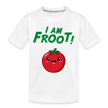 Je m’appelle Froot - T-shirt bio Premium Enfant - blanc - Devant