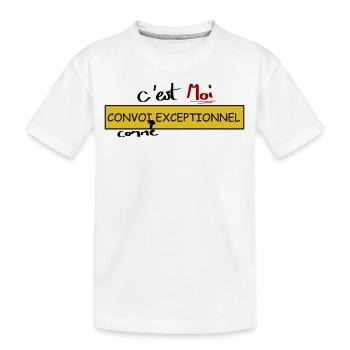 Convoi comme exceptionnel - T-shirt bio Premium Enfant - blanc - Devant