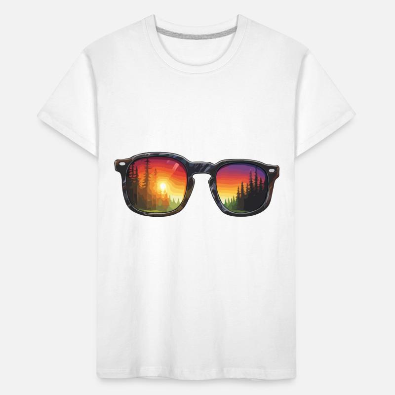 Sunglasses / Reflection / Forest / Reflection Kids' Premium Organic T-Shirt