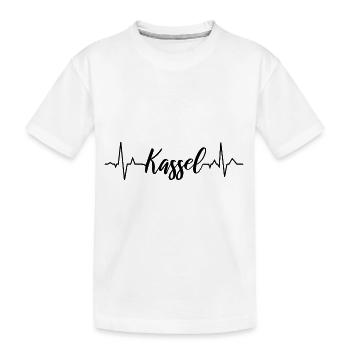 EKG Kassel - Kinder Premium Bio T-Shirt - Weiß - Vorne