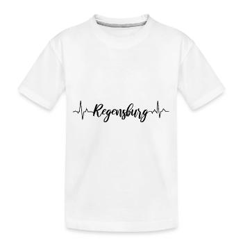 ECG Regensburg - Kids' Premium Organic T-Shirt - white - Front