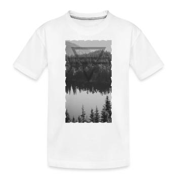 Forêt - T-shirt bio Premium Enfant - blanc - Devant