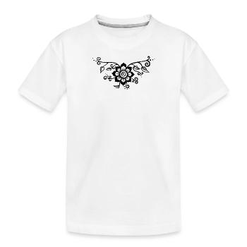 Karife 12 Ranke - Kinder Premium Bio T-Shirt - Weiß - Vorne