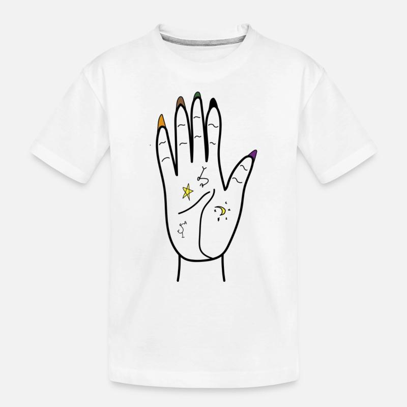Witch's hand - T-shirt bio Premium Enfant - blanc