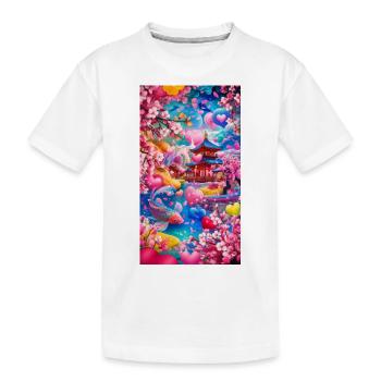 beautiful place - T-shirt bio Premium Enfant - blanc - Devant