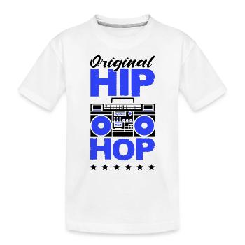 Hip Hop original 02 - T-shirt bio Premium Enfant - blanc - Devant