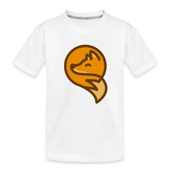 Renard-inside - T-shirt bio Premium Enfant - blanc - Devant