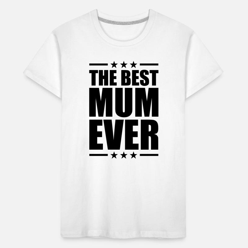 Die beste Mutter - Muttertag Kinder Premium Bio T-Shirt