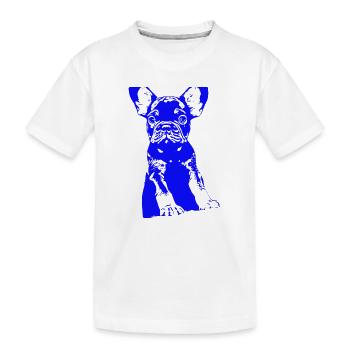Bouledogue - T-shirt bio Premium Enfant - blanc - Devant