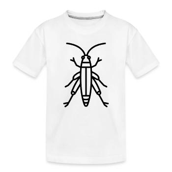 sauterelle - T-shirt bio Premium Enfant - blanc - Devant