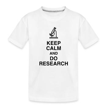 Forscher / Forschung / Arbeit / Job - Kinder Premium Bio T-Shirt - Weiß - Vorne