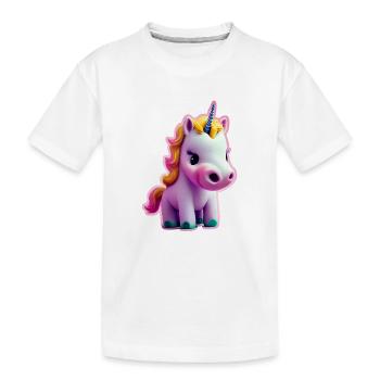 Licorne - T-shirt bio Premium Enfant - blanc - Devant